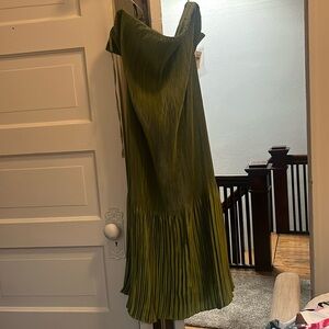 Brand New Green Strapless Dress